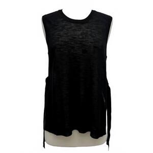 NEW FOIL womne's open tab vest in black